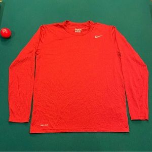 Long Sleeve Nike DRI-FIT Tee.